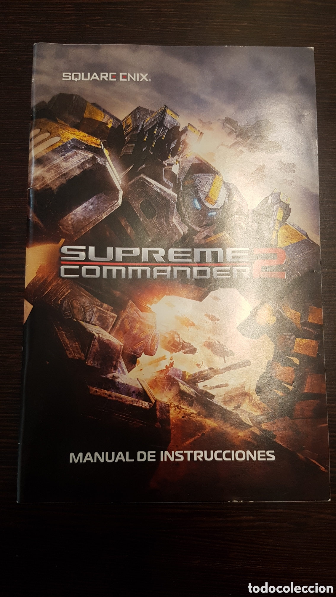 Videojuegos y consolas: SUPREME COMMANDER 2 PC MANUAL DE INSTRUCCIONES CON CLAVE - Foto 1