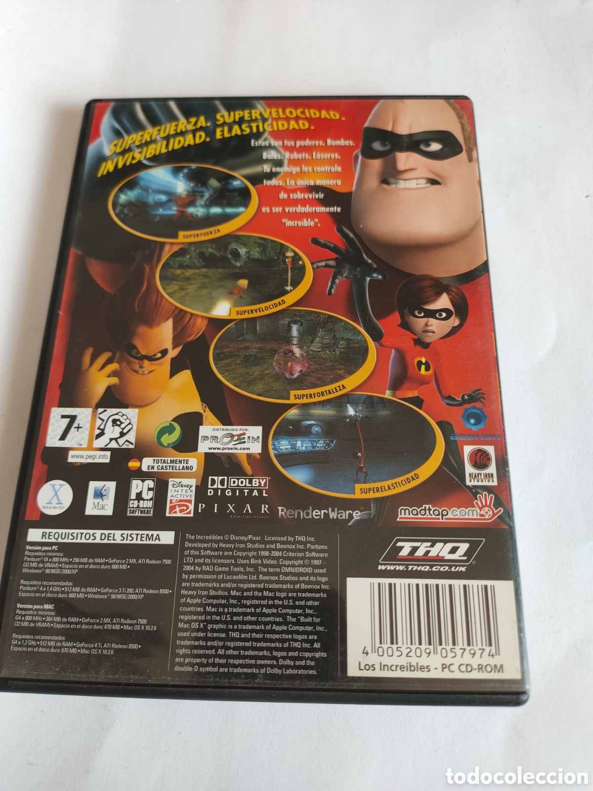 Videojuegos y consolas: PC2 los incre&iacute;bles JUEGO PC SEGUNDAMANO - Foto 2