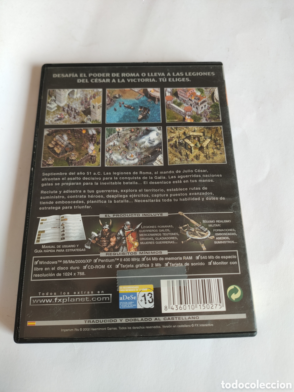 Videojuegos y consolas: PC2 imperium rts JUEGO PC SEGUNDAMANO - Foto 2