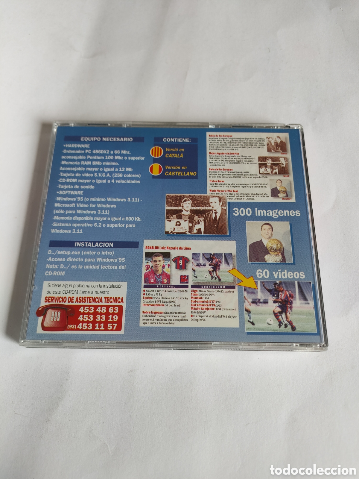 Videojuegos y consolas: PC2 el CD ROM del bar&ccedil;a JUEGO PC SEGUNDAMANO - Foto 2