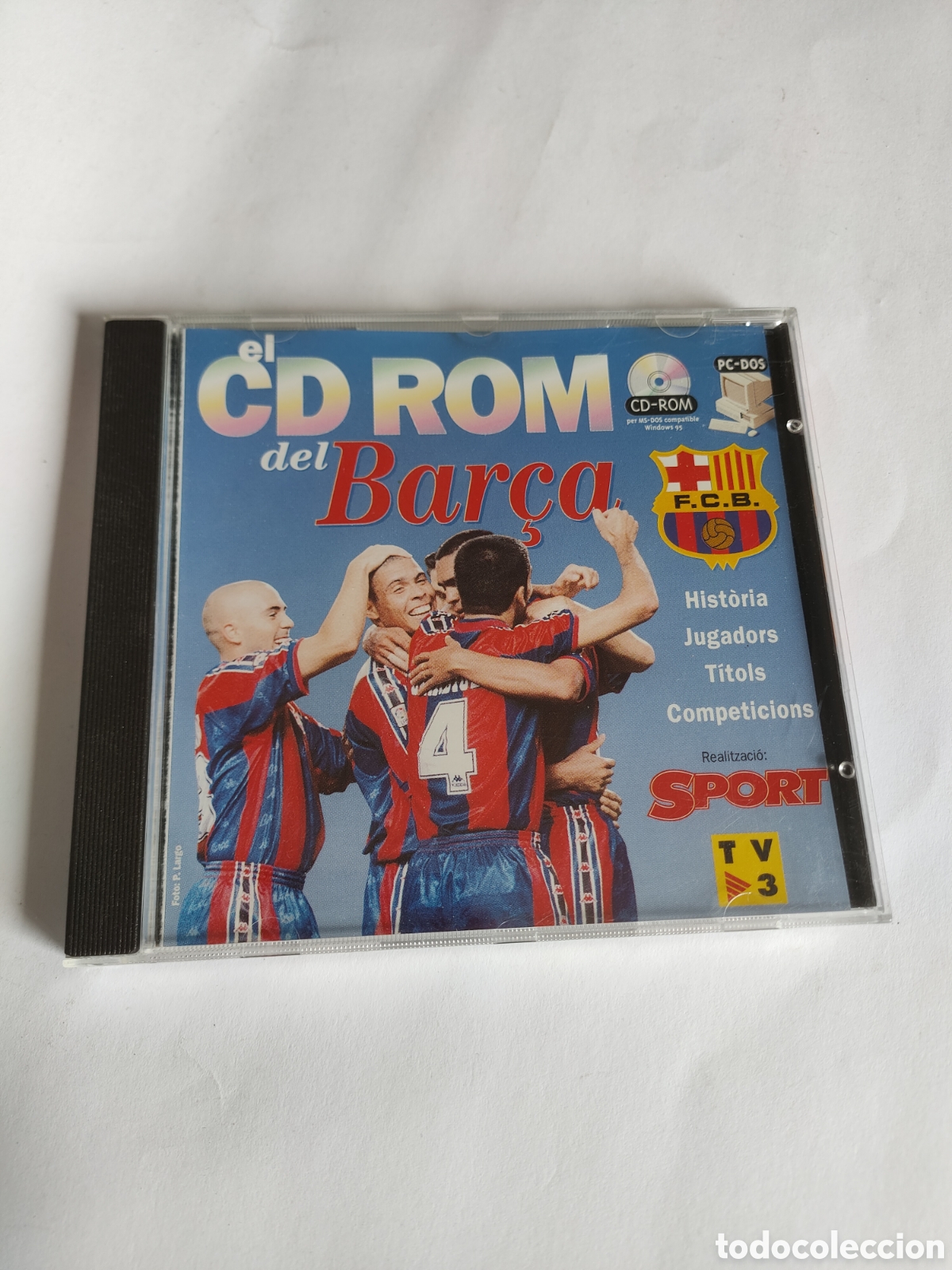 Videojuegos y consolas: PC2 el CD ROM del bar&ccedil;a JUEGO PC SEGUNDAMANO - Foto 1