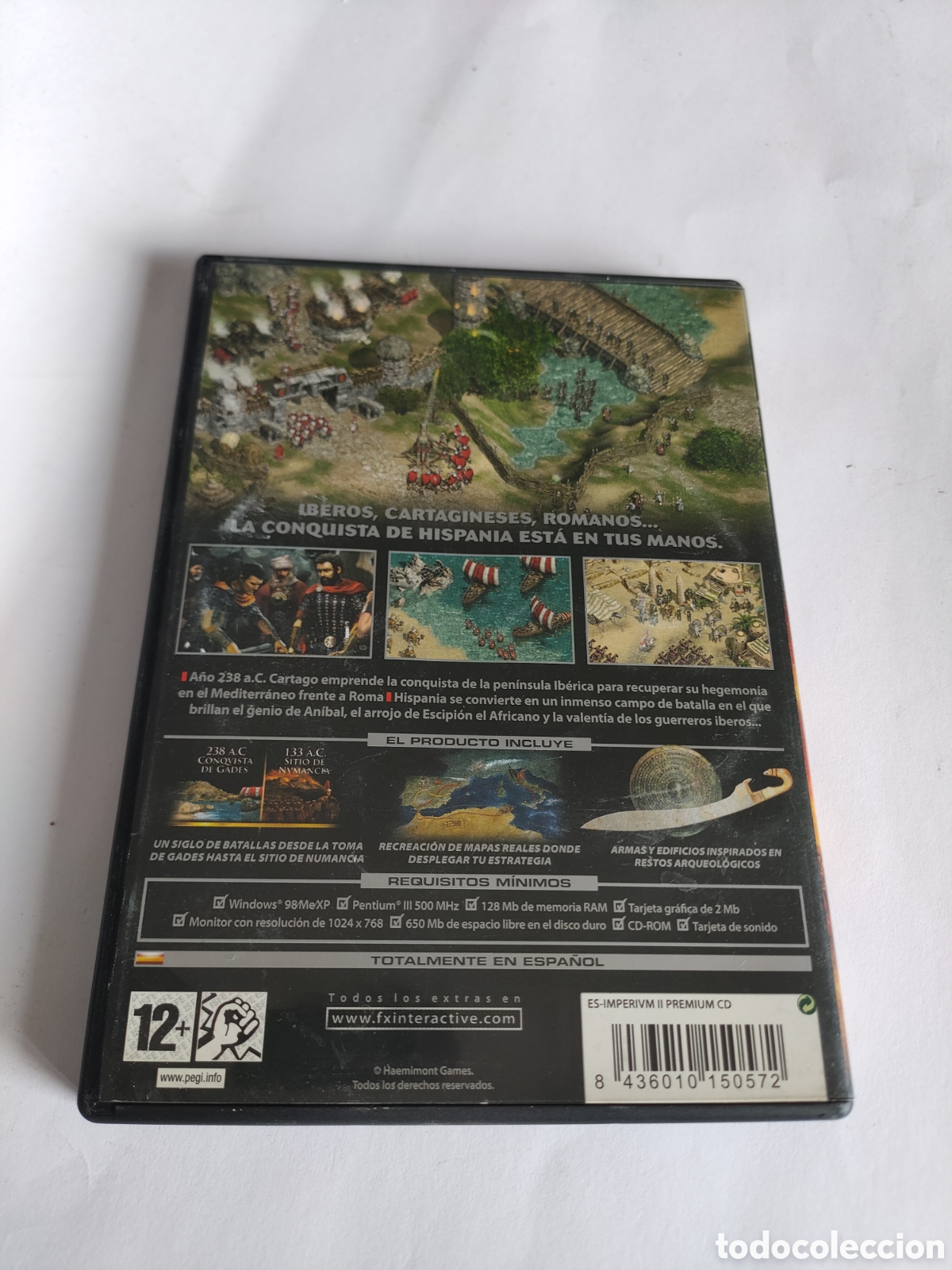 Videojuegos y consolas: PC3 imperium II JUEGO PC SEGUNDAMANO - Foto 2