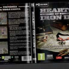 Videojuegos y Consolas: PC CD-ROM. HEARTS OF IRON III. JUEGO DE ESTRATEGIA SOBRE LA SEGUNDA GUERRA MUNDIAL. 2009