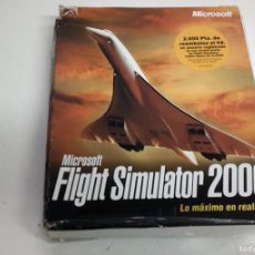 Videojuegos y Consolas: MICROSOFT FLIGHT SIMULATOR 2000 / CAJA CARTÓN / IBM, AMSTRAD PC Y COMPATIBLES / BIGBOX / BIG BOX
