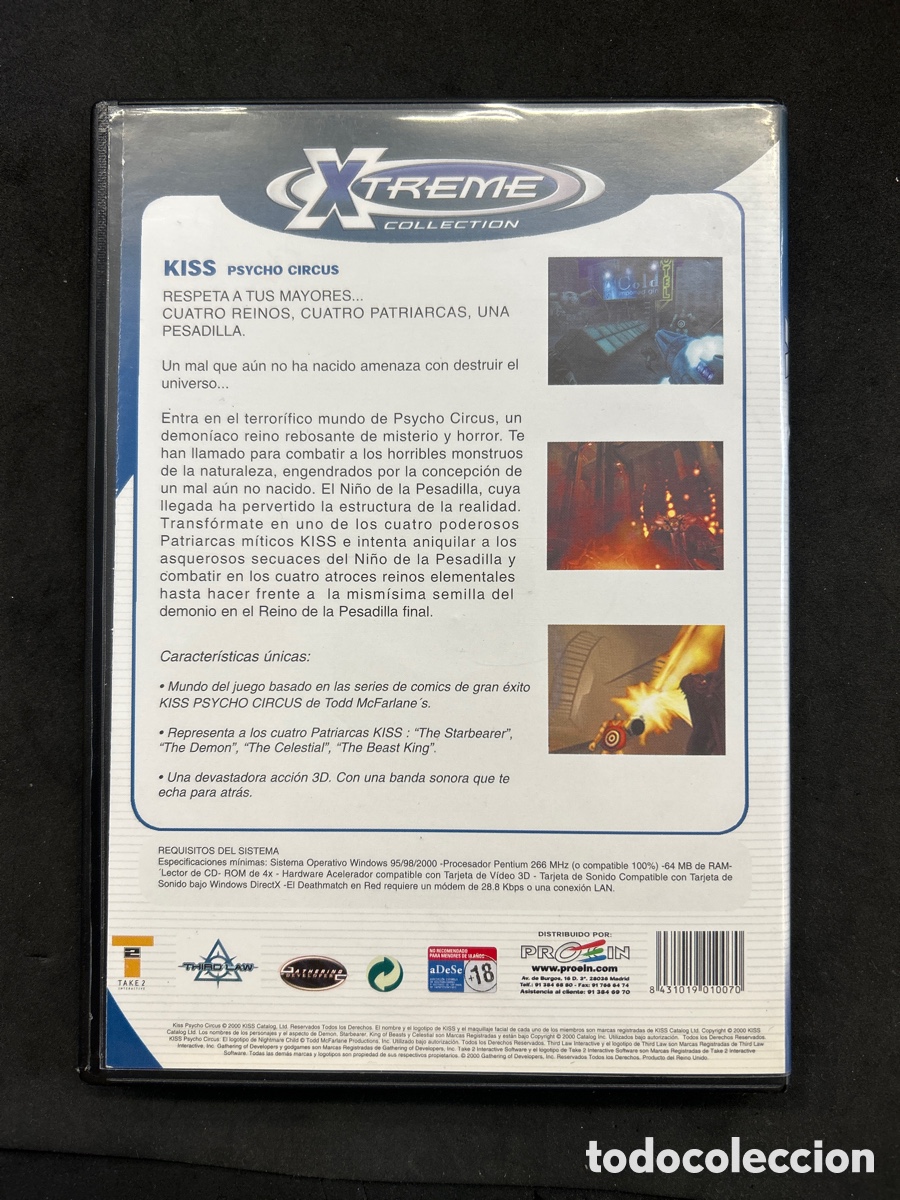 Videojuegos y consolas: Juego Pc kiss psycho circus - Foto 3