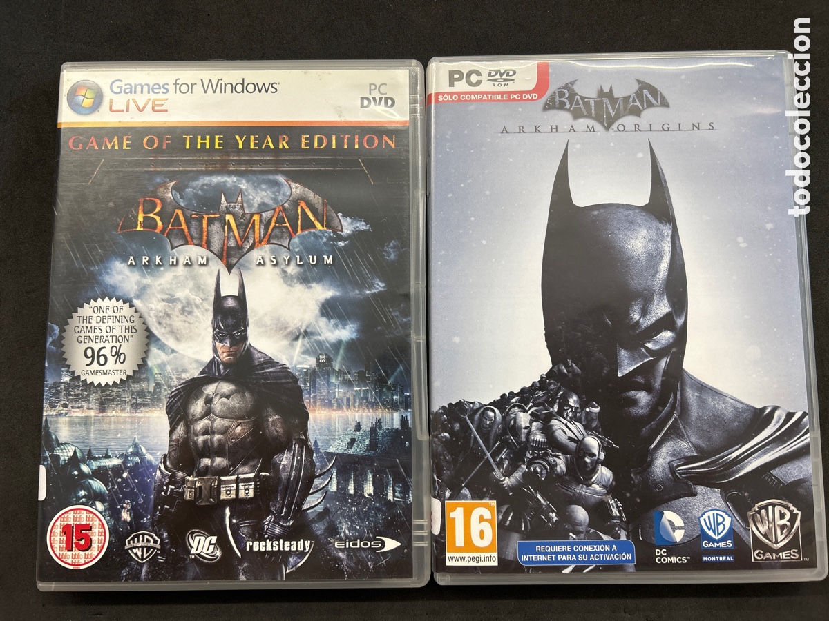 2 juegos pc batman arkham origin y asylom - Buy Video games PC on  todocoleccion