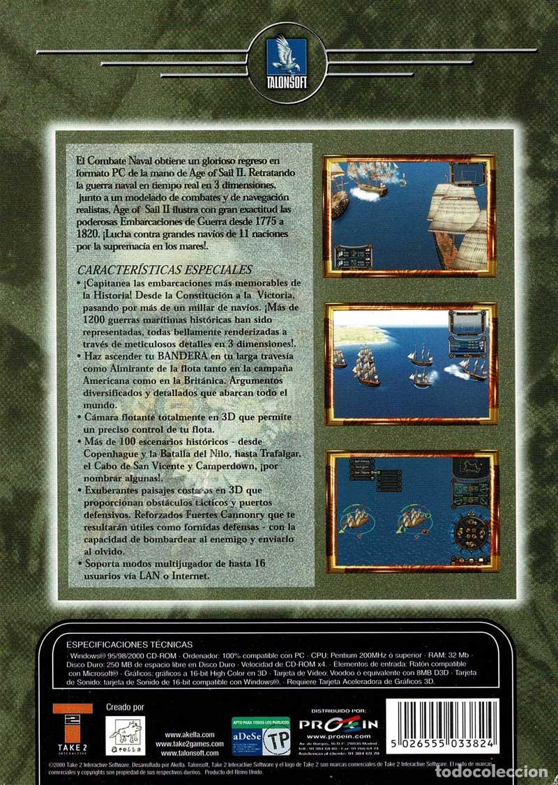 Videojuegos y consolas: Age of Sail II. PC. Talonsoft - Foto 2