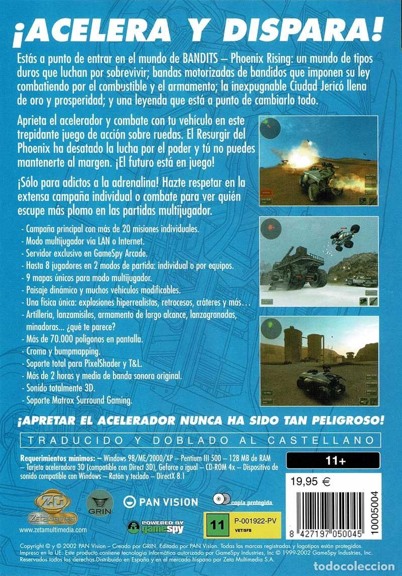 Videojuegos y consolas: Bandits. Phoenix Rising. PC - Foto 2