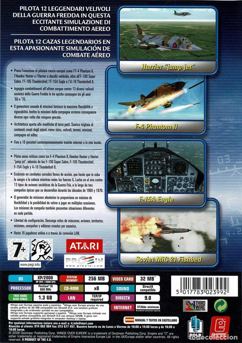 Videojuegos y consolas: Wings Over Europe. Cold War: Soviet Invasion. PC - Foto 2