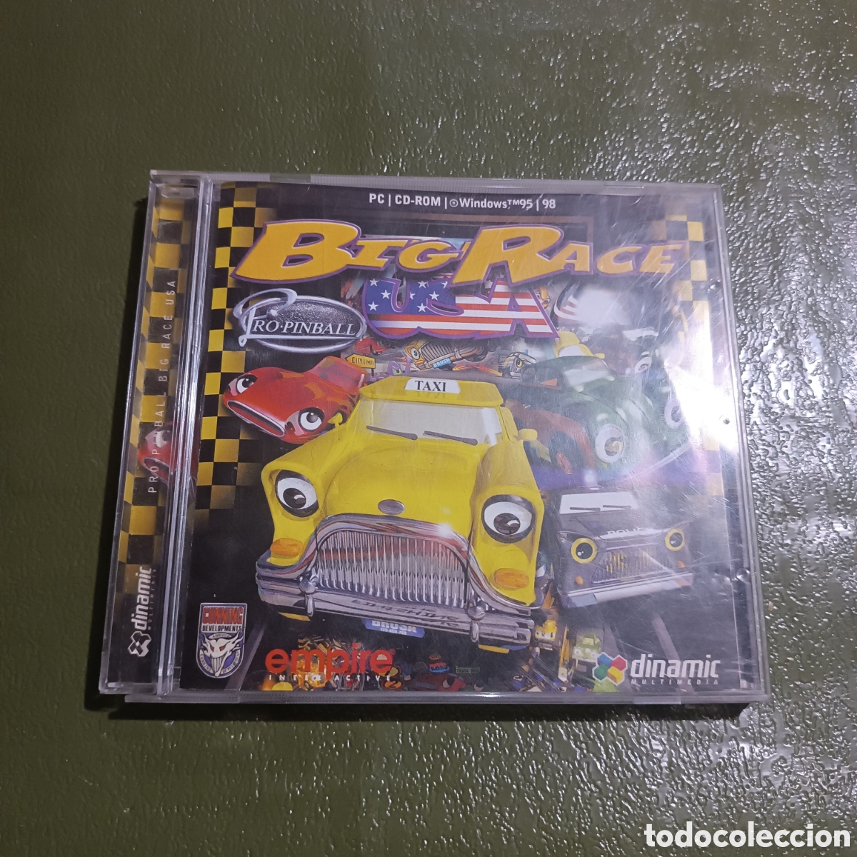 Videojuegos y consolas: JUEGO PC BIG RACE USA - Foto 1