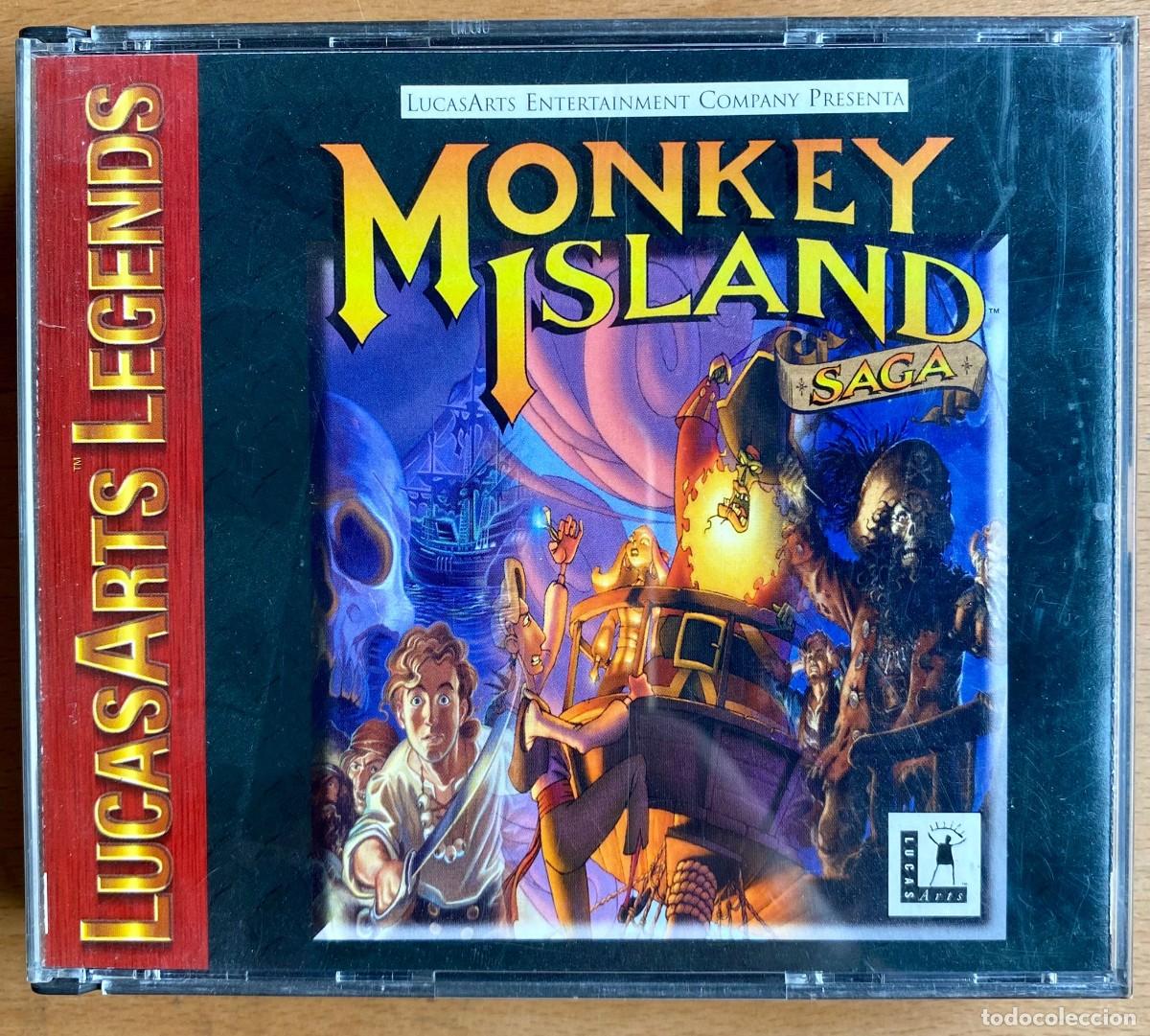 Videojuegos y consolas: Monkey Island Saga, LucasArts Legends - Foto 1
