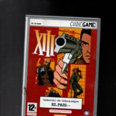 Videojuegos y Consolas: PC CD ROM CODE GAME XIII. MANUAL USUARIO Y 4 DISCOS. SELLECCION DE VIDEOJUEGOS