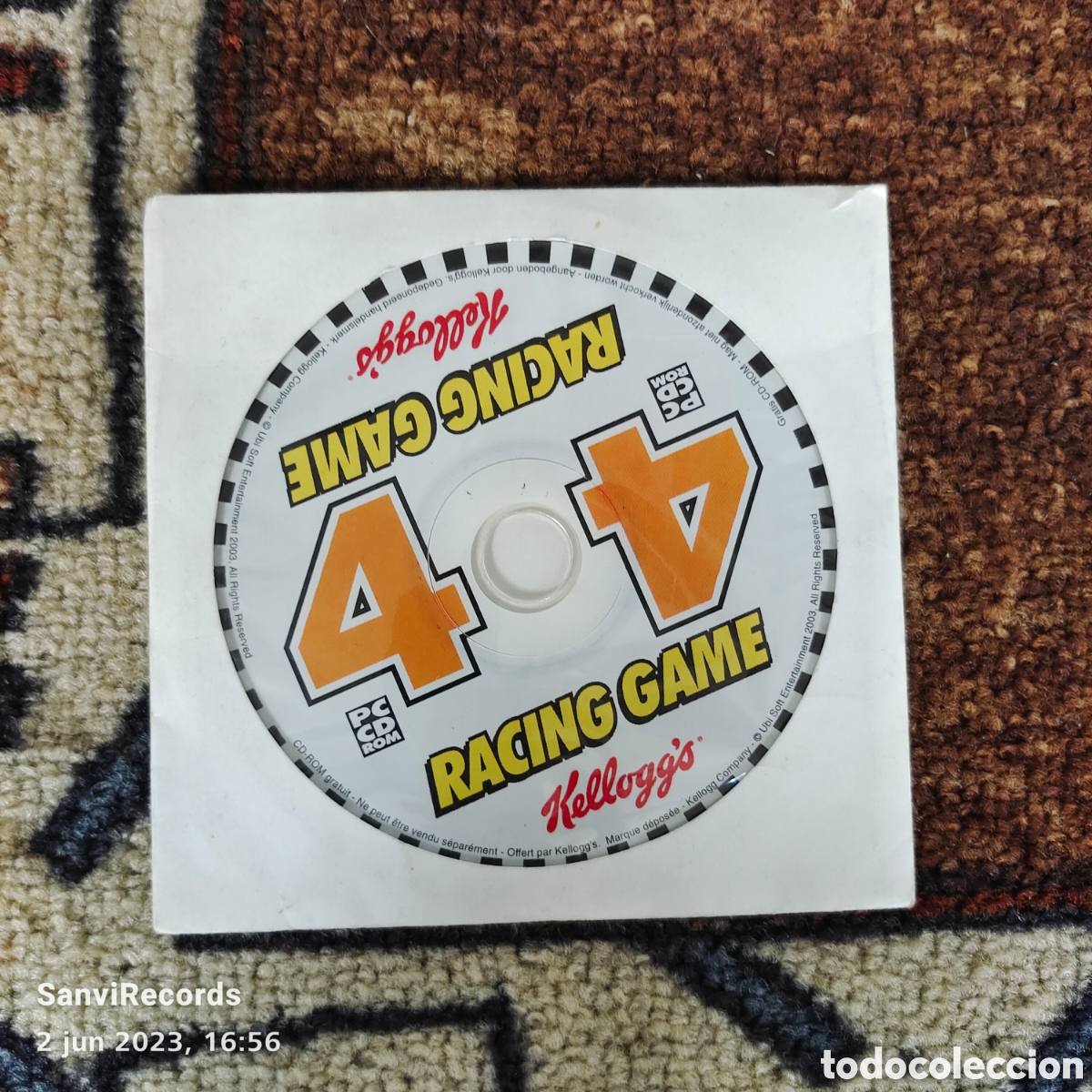 Videojuegos y consolas: PC CD-ROM: 4 RACING GAME (KELLOGGS) - Foto 1