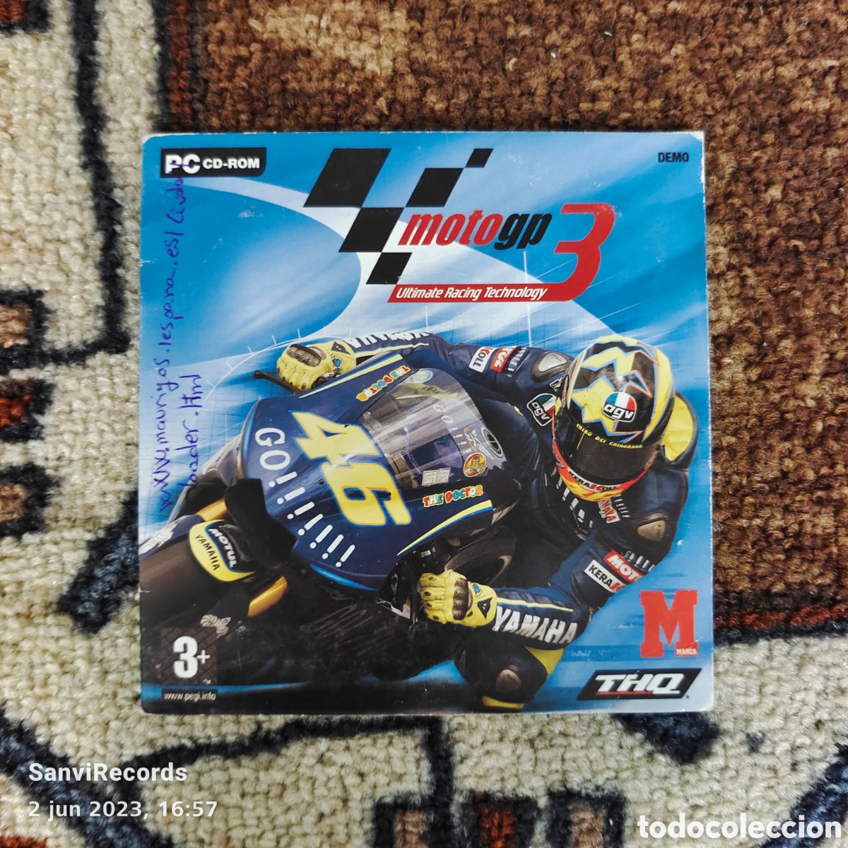 Videojuegos y consolas: PC CD-ROM: MOTOGP 3 (MARCA, THQ) - Foto 1