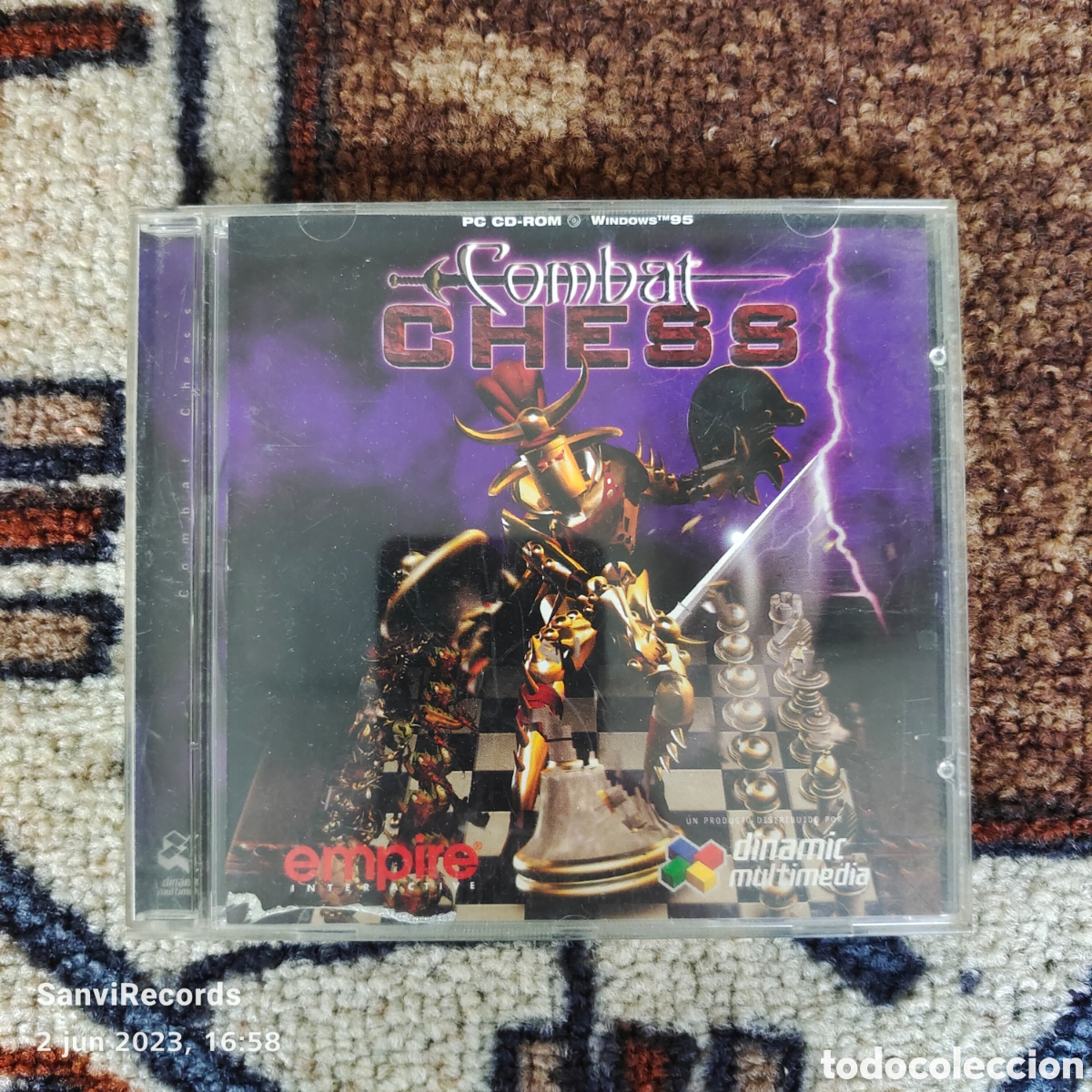 Videojuegos y consolas: PC CD-ROM: COMBAT CHESS - Foto 1