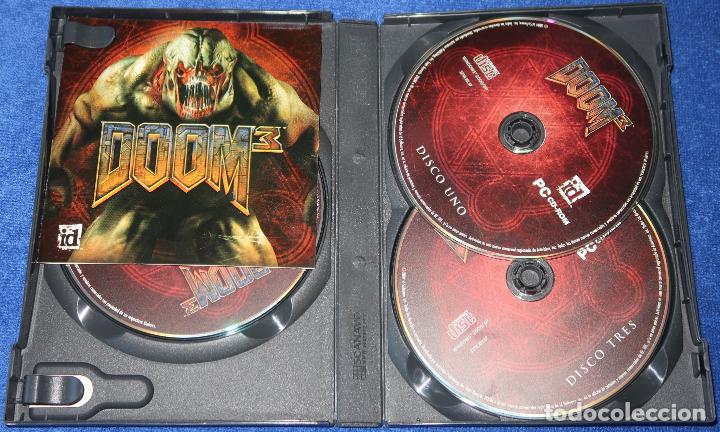 Videojuegos y consolas: DOOM 3 - PC/CD ROM - 3 discos - id - Activision (2004) - Foto 2