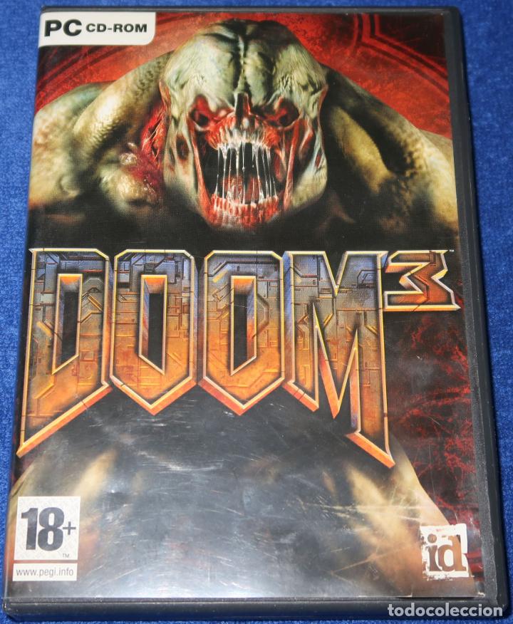 Videojuegos y consolas: DOOM 3 - PC/CD ROM - 3 discos - id - Activision (2004) - Foto 1