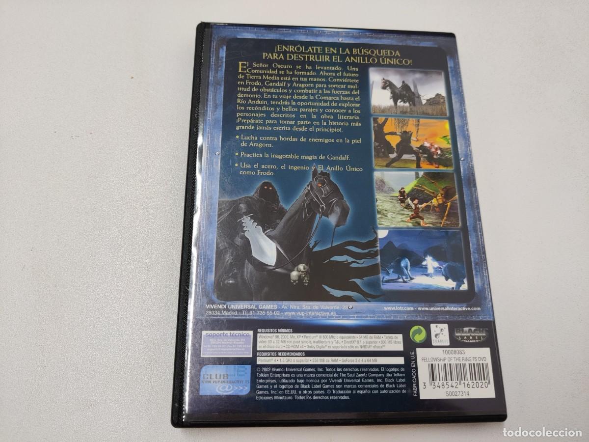 Videojuegos y consolas: EL SE&Ntilde;OR DE LOS ANILLOS LA COMUNIDAD DEL ANILLO - Foto 2