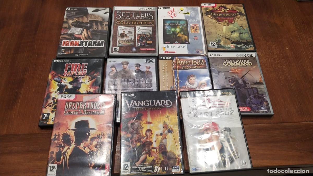 Videojuegos y consolas: Lote de 11 juegos de PC - Foto 1