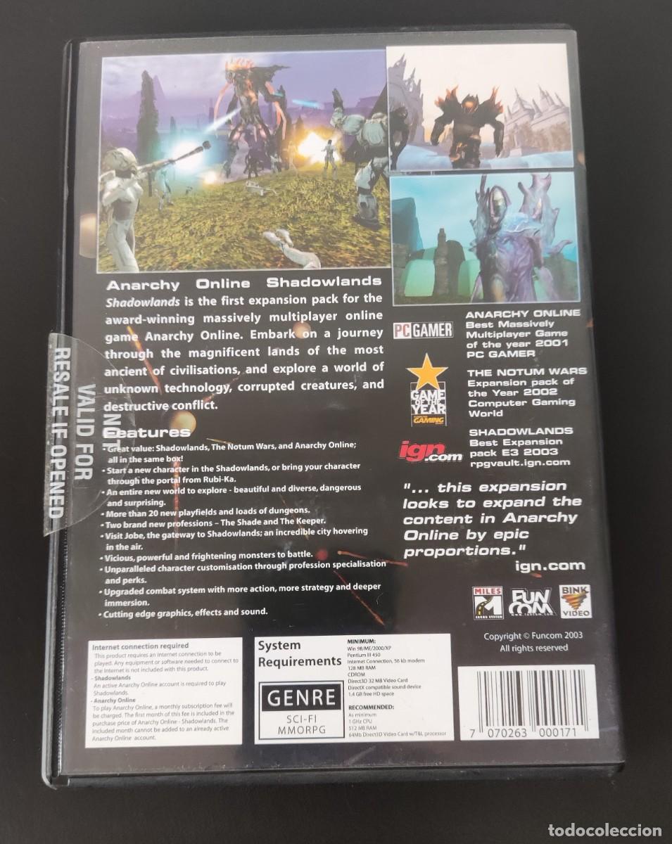 Videojuegos y consolas: SHADOWLANDS SHADOW LANDS PC EXPANSION PACK - 2CD - Foto 2