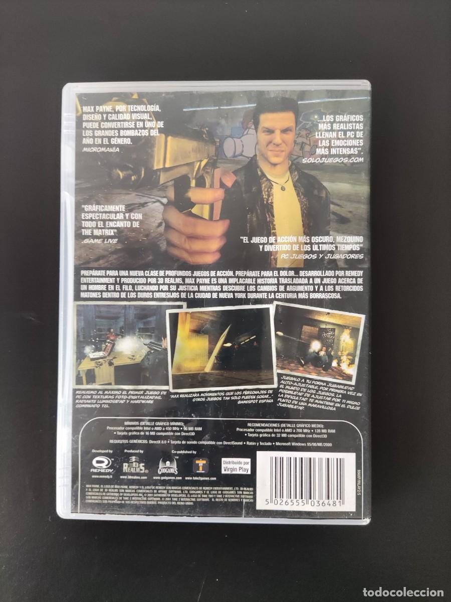 Videojuegos y consolas: MAX PAYNE - JUEGO PC - COMPLETO - Foto 2