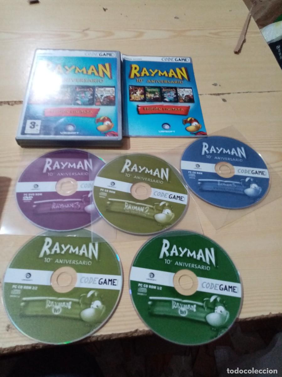 Videojuegos y consolas: RAYMAN. 10&ordm; ANIVERSARIO. 5 CD ROM - Foto 2