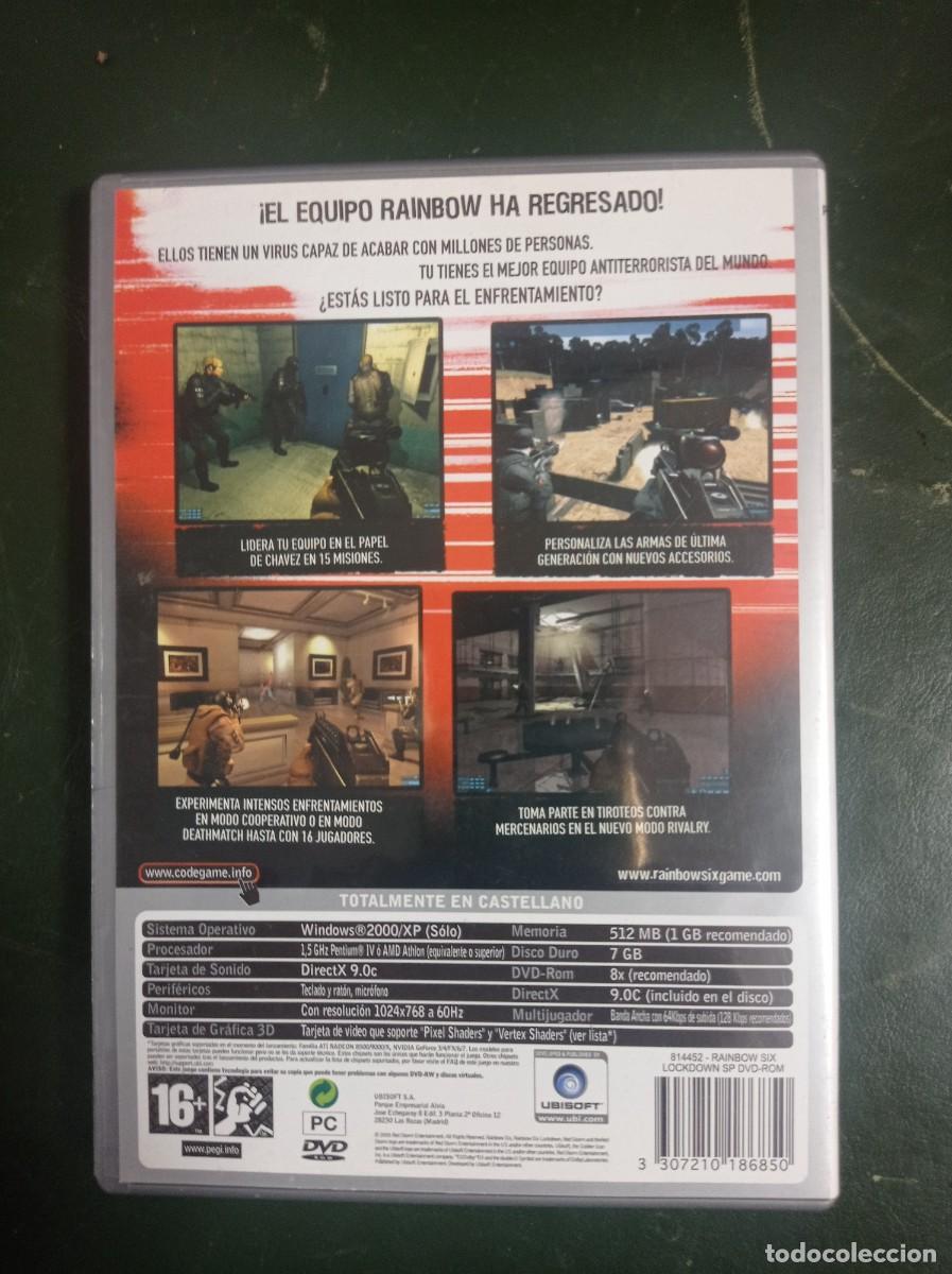 Videojuegos y consolas: Tom Clancys Rainbow Six: Lockdown Videojuego - Foto 3