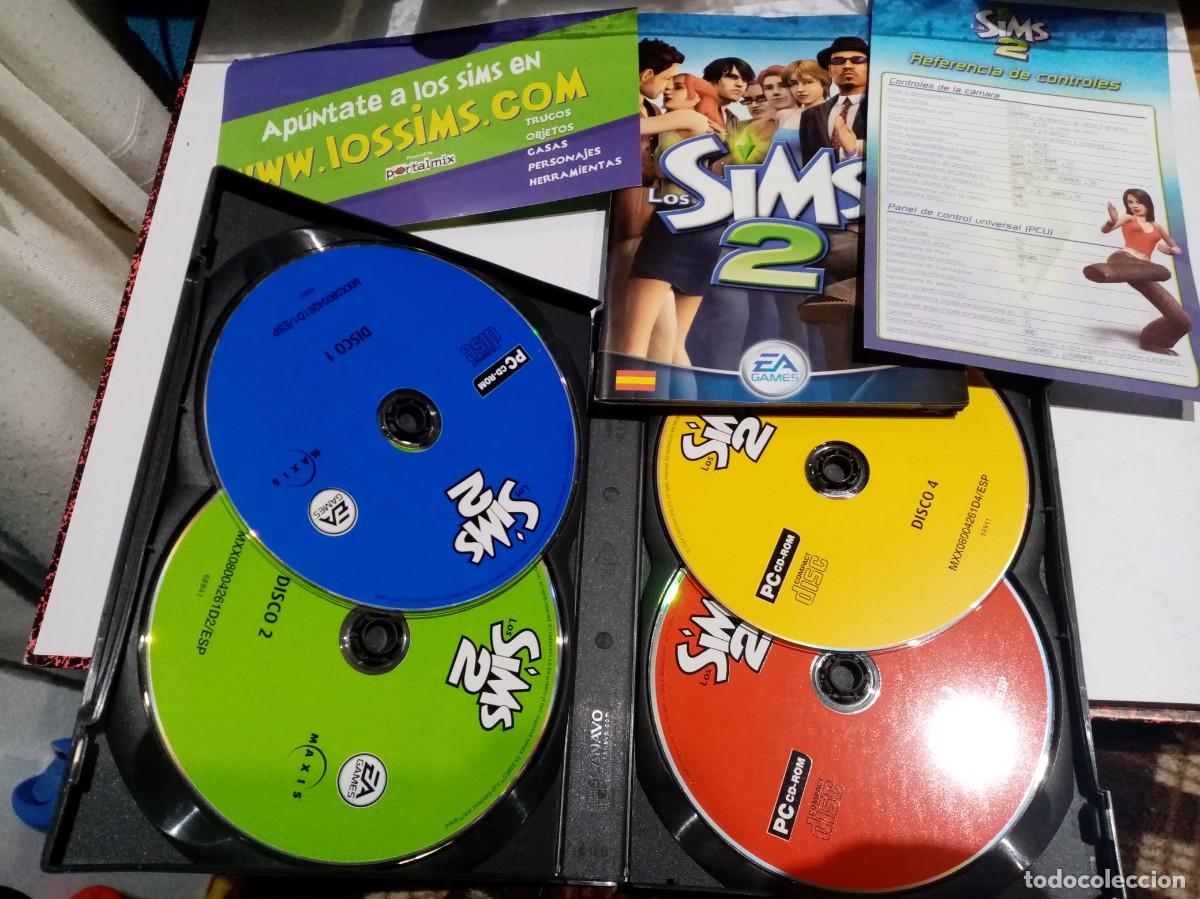 Videojuegos y consolas: JUEGO PC CD ROM LOS SIMS 2 CON INSTRUCCIONES ,4 DISCOS - Foto 1