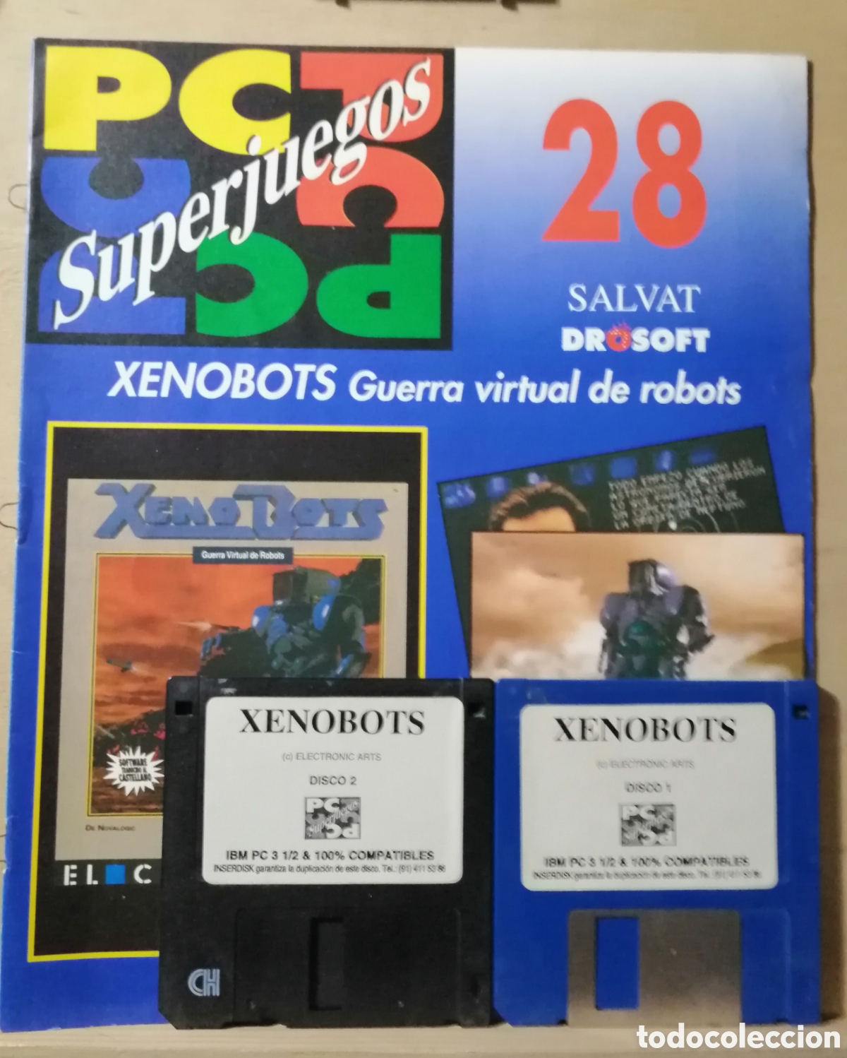 Videojuegos y consolas: Juego pc diskete Xenobots - Foto 1