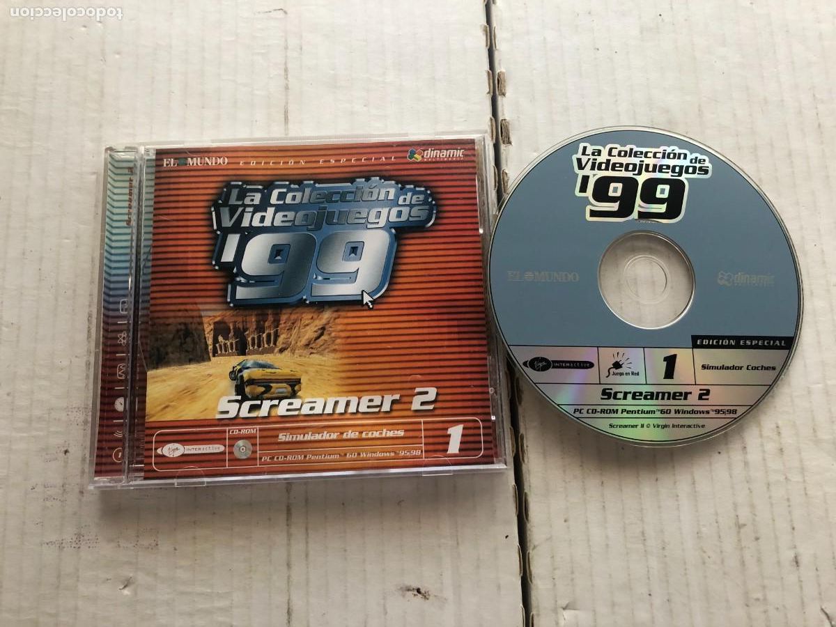 Videojuegos y consolas: SCREAMER 2- PC CD ROM KREATEN - Foto 1