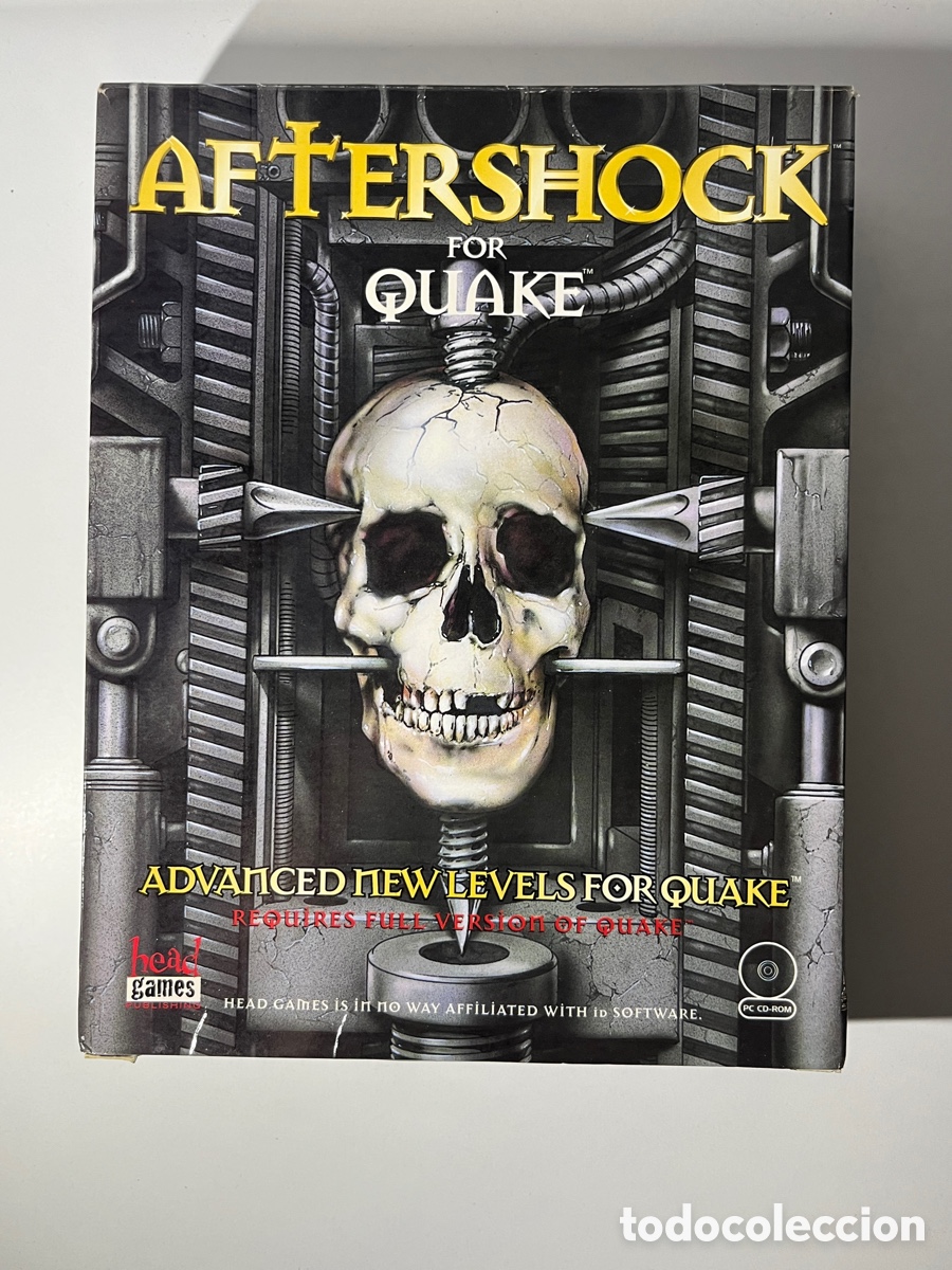 Videojuegos y consolas: Aftershock for Quake caja+manual - Foto 1