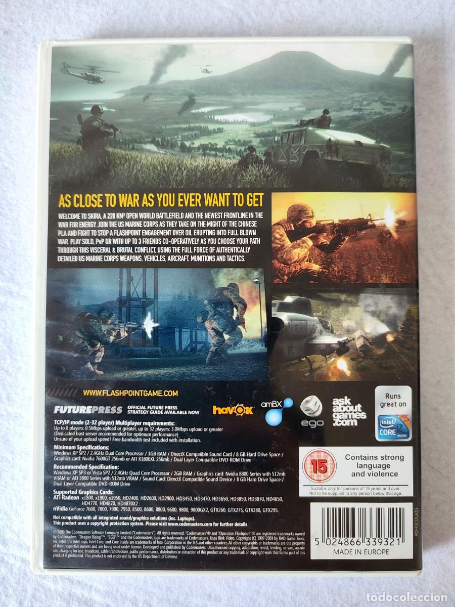 Videojuegos y consolas: Operation Flashpoint / Dragon Rising / Juego Para PC / Juego en Ingles - Foto 2