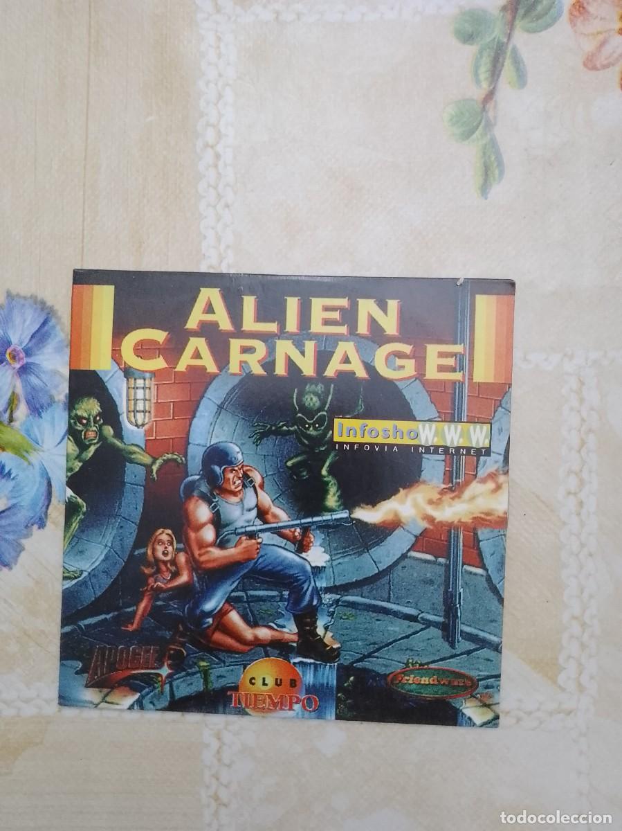 Videojuegos y consolas: Alien carnage pc nuevo sin estrenar - Foto 1