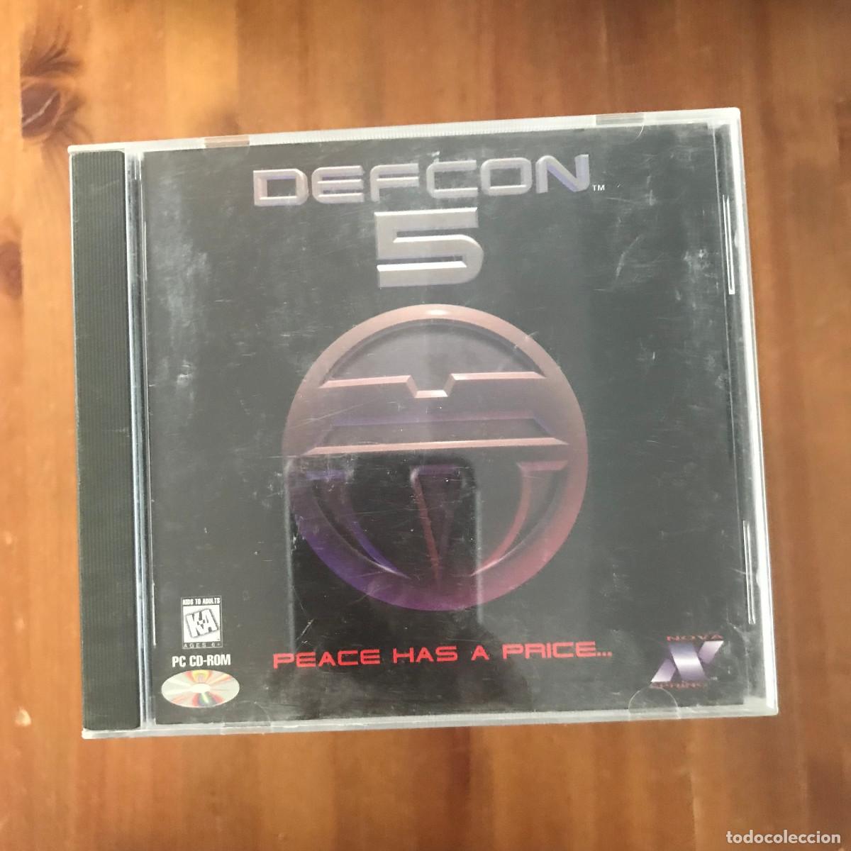 Videojuegos y consolas: DEFCON 5 - PEACE HAS A PRICE... - JUEGO PC CD NOVA SPRING 1995 - Foto 1