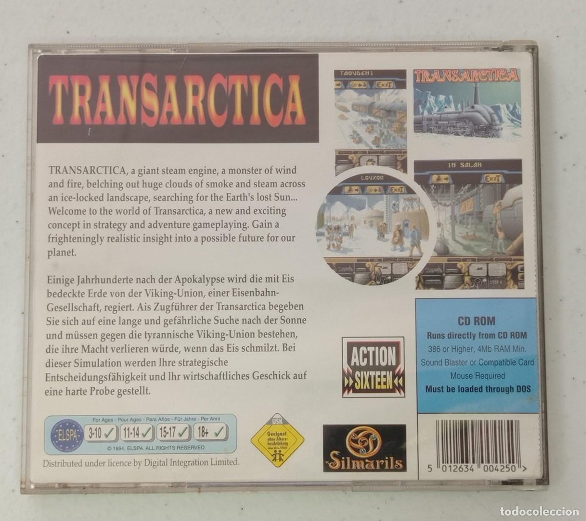 Videojuegos y consolas: TRANSARCTICA - JUEGO PC CDROM (PROEIN) - USADO - Foto 2