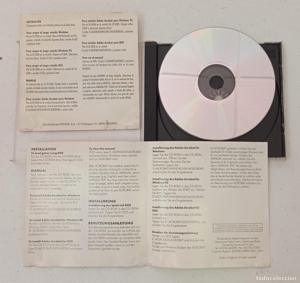Videojuegos y consolas: TRANSARCTICA - JUEGO PC CDROM (PROEIN) - USADO - Foto 3