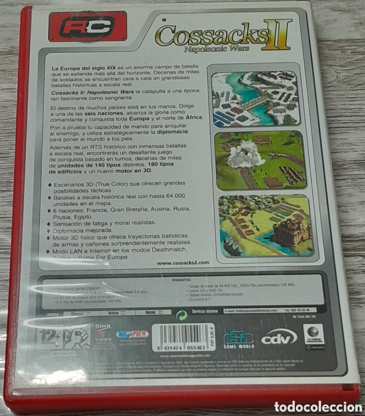Videojuegos y consolas: COSSACKS II NAPOLEONIC WARS - Foto 2