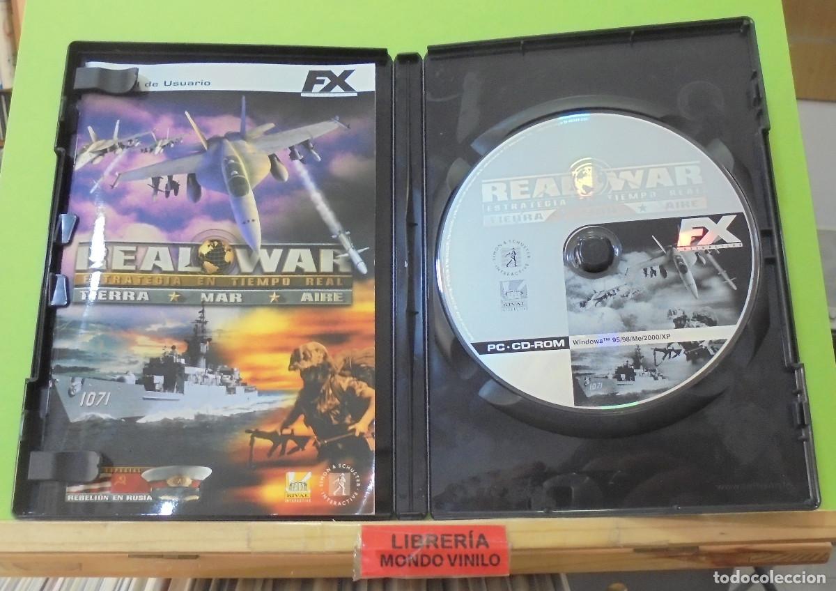 Videojuegos y consolas: Real war, juego PC. CD-ROM - Foto 2
