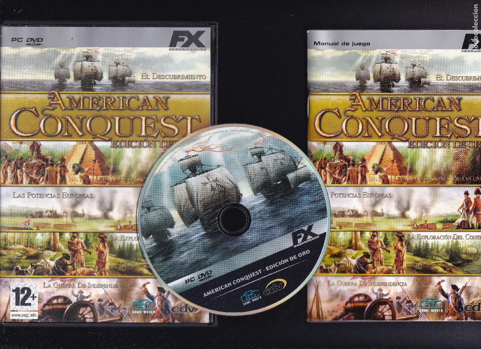 Videojuegos y consolas: PC - AMERICAN CONQUEST - EDICION DE ORO - CDV GAMES - Foto 1
