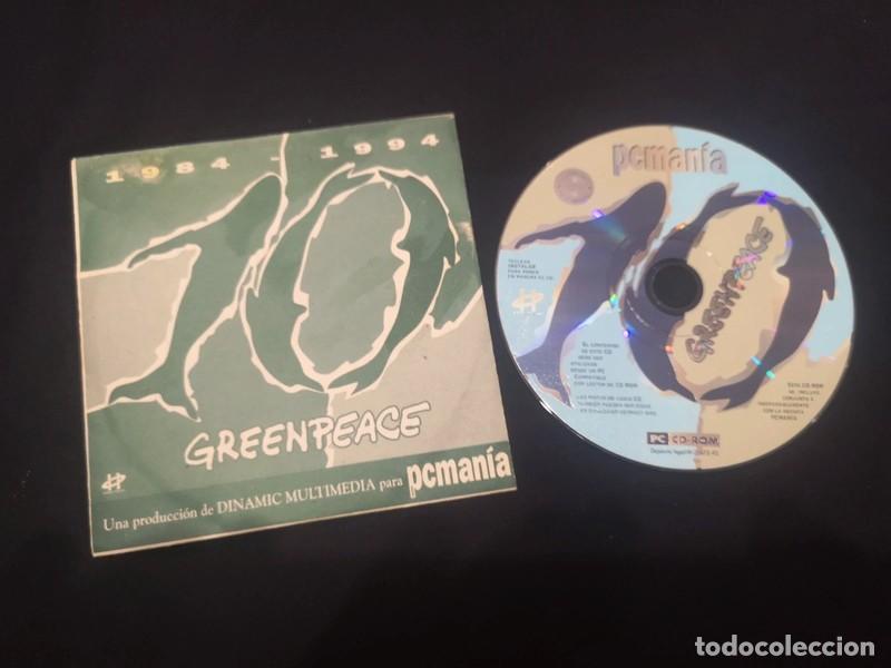 Videojuegos y consolas: PC CD-Rom Greenpeace 10 1984-1994 PCMania - Foto 1