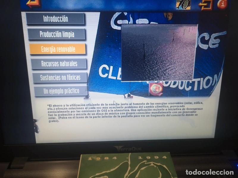 Videojuegos y consolas: PC CD-Rom Greenpeace 10 1984-1994 PCMania - Foto 2