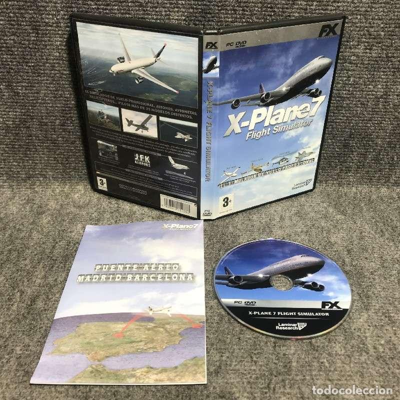 Videojuegos y consolas: X PLANE 7 FLIGHT SIMULATOR PC - Foto 1
