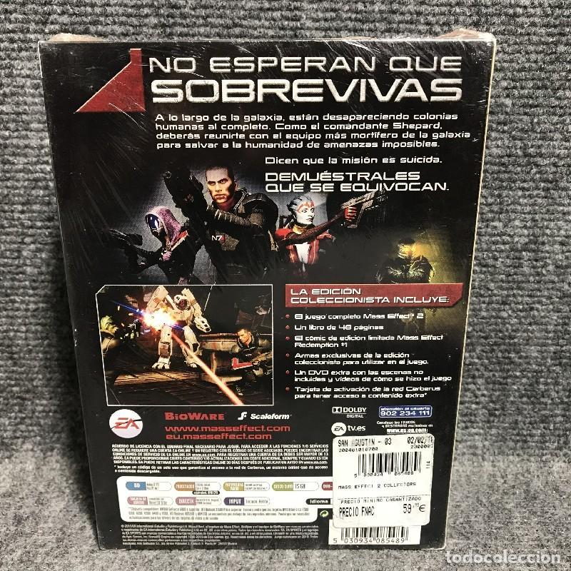 Videojuegos y consolas: MASS EFFECT 2 COLLECTORS EDITION NUEVO PRECINTADO PC - Foto 2