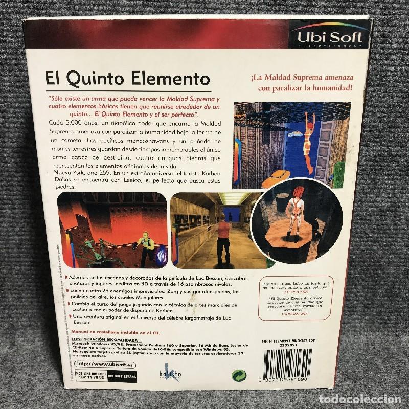 Videojuegos y consolas: EL QUINTO ELEMENTO PC - Foto 2