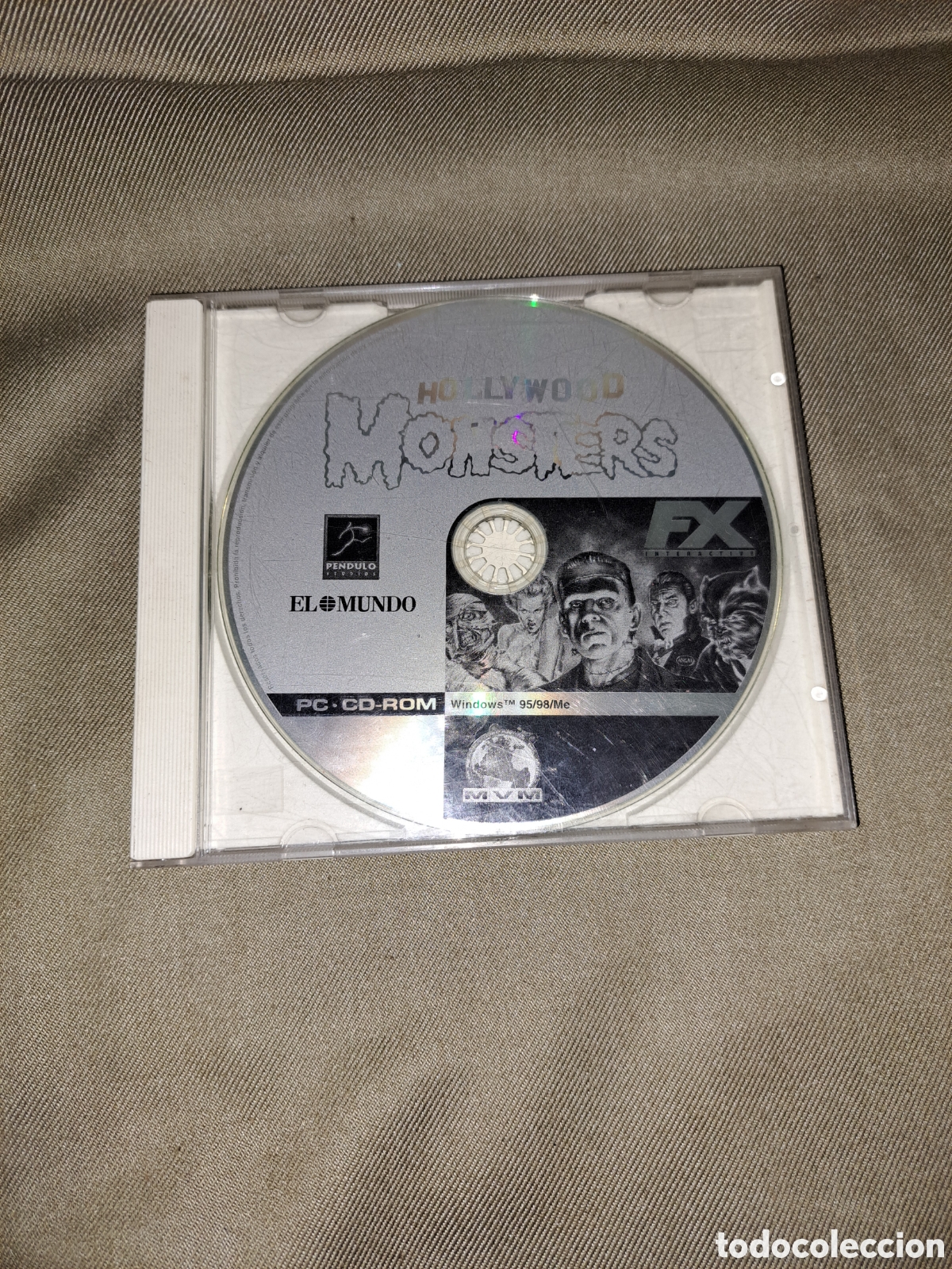 Videojuegos y consolas: PC CD-ROM HOLLYWOOD MONSTER - Foto 1