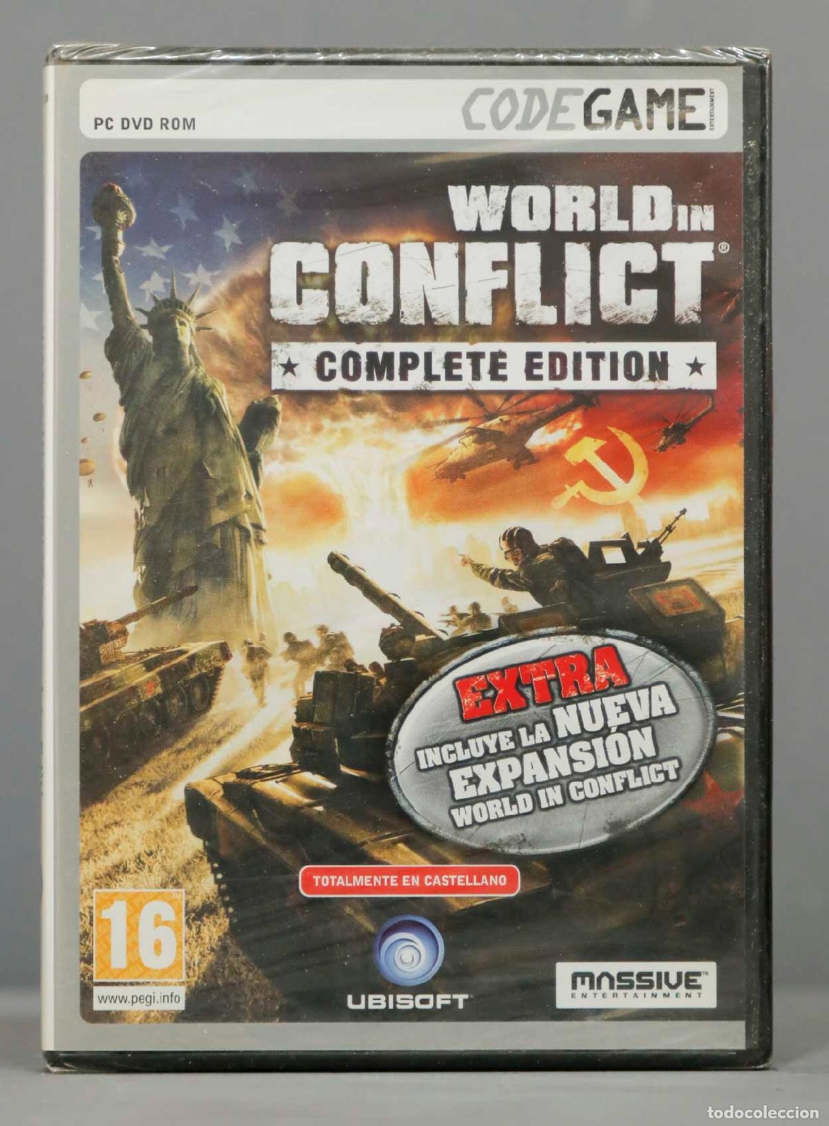 Videojuegos y consolas: PC DVD-ROM. WORLD IN CONFLICT. PRECINTADO - Foto 1