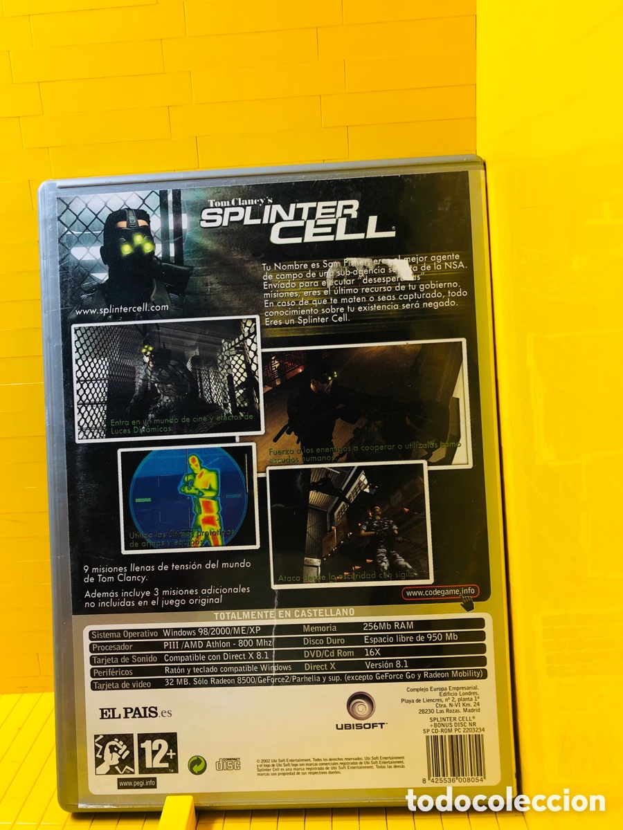 Videojuegos y consolas: Juego PC ● SPLINTER CELL ● - Foto 2