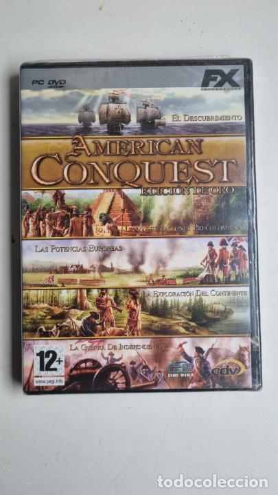 Videojuegos y consolas: AMERICAN CONQUEST - EDICION DE ORO - PC (PRECINTADO) - Foto 6