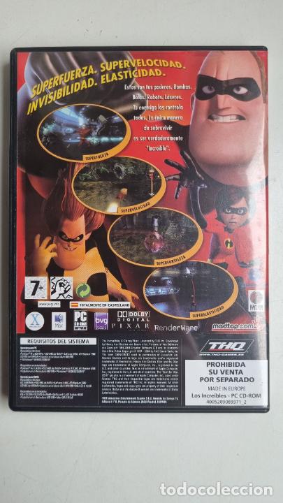 Videojuegos y consolas: Los increibles - JUEGO PC (2 CDS) - Foto 2