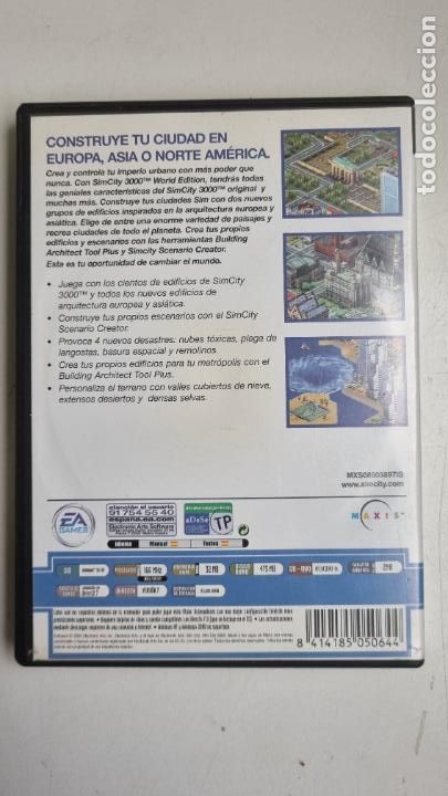 Videojuegos y consolas: SIM City 3000 - World Edition - JUEGO PC (2 CDS) - Foto 3
